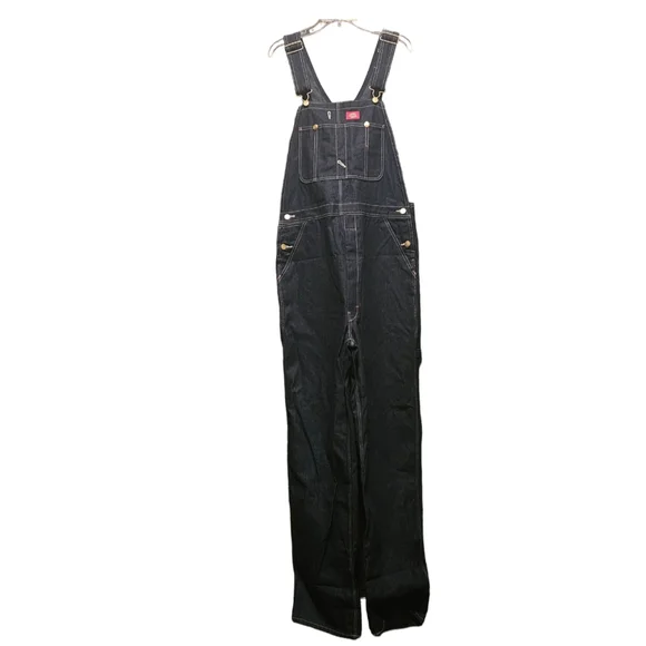 NWOT DICKIES Men'sIndigoBibOveralls-tag says34x34;BUT,fit like 38x36..Mislabeled - Picture 4 of 10